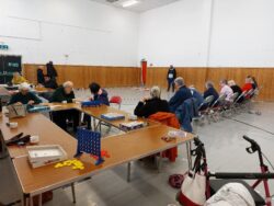 residents at a lets get active session in powerhouse hub